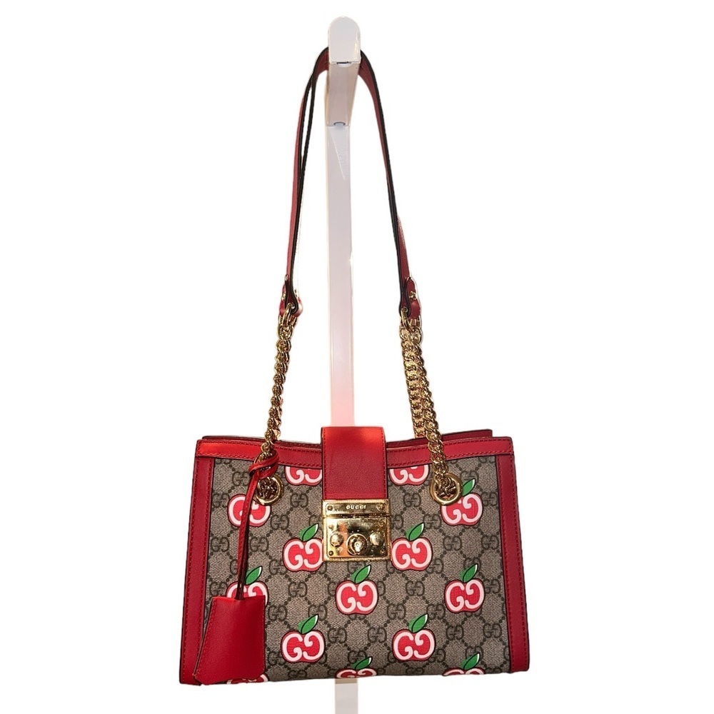 LIMITED EDITION GUCCI CHERRY Shoulder bag - Picture 2 of 11